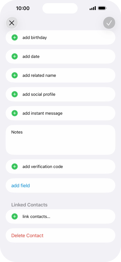 Press link contacts....