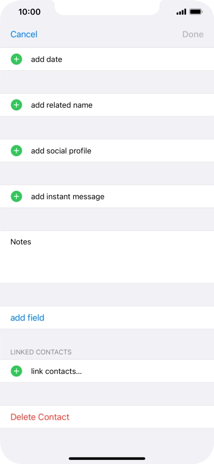 Press link contacts....