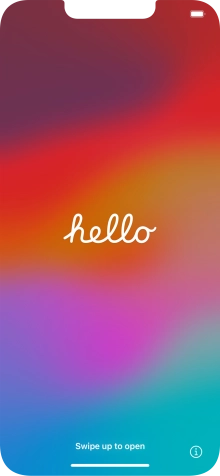 Slide your finger upwards starting from the bottom of the screen. Slide your finger upwards starting from the bottom of the screen.