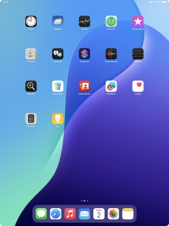 To add an application to Dock, press and hold the required application and drag it downwards to the left side of Dock.