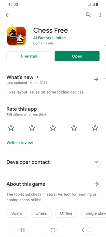 Press Uninstall. Press Uninstall.