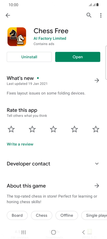 Press Uninstall. Press Uninstall.