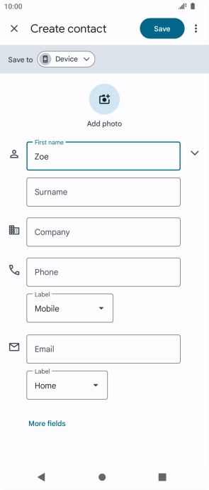 Press Surname and key in the required last name. Press Surname and key in the required last name.