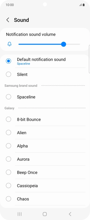 Press the required message tones to hear them.