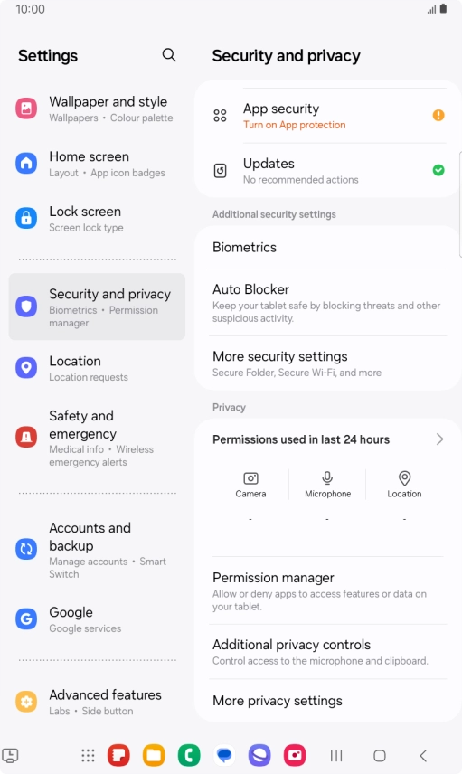 Press Permissions used in last 24 hours. Press Permissions used in last 24 hours.