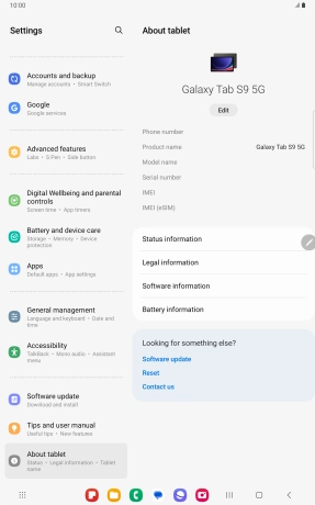 Press Software information.