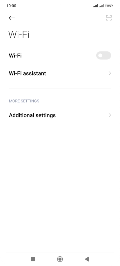 Press the indicator next to Press the indicator next to
