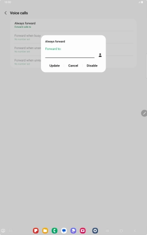 Press Disable. Press Disable.