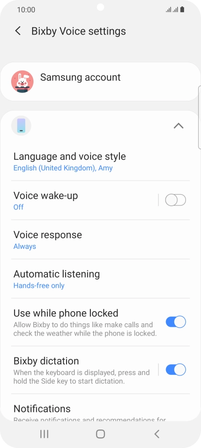 Follow the instructions on the screen to select the required settings. Follow the instructions on the screen to select the required settings.