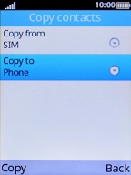 Select Copy.