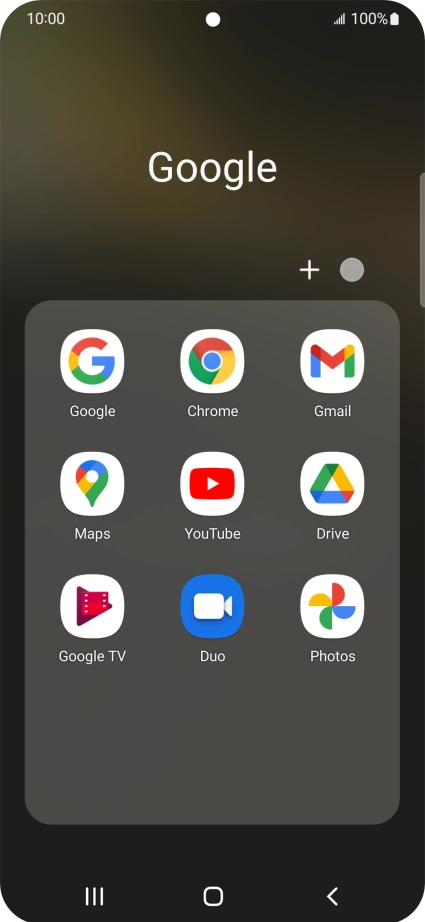Press Gmail. Press Gmail.