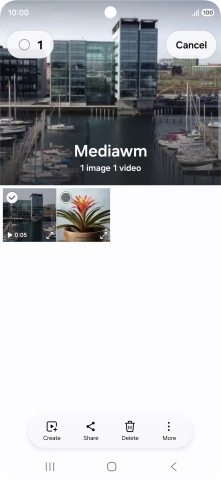 Press the select all icon. Press the select all icon.