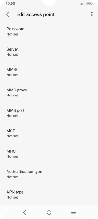 Press MMSC.