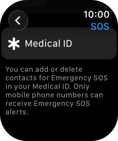 Press Medical ID.