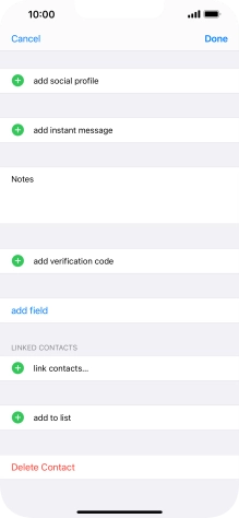 Press link contacts....
