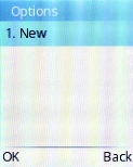Select New.