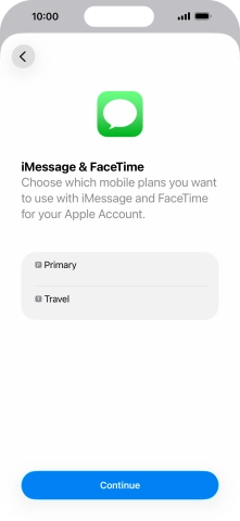 Press the required price plan. Press the required price plan.