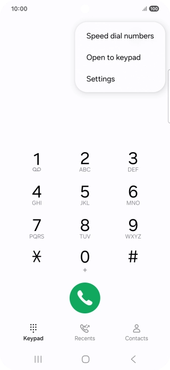 Press Settings. Press Settings.