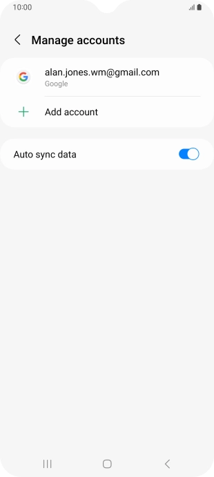 Press the Home key to return to the home screen. Press the Home key to return to the home screen.