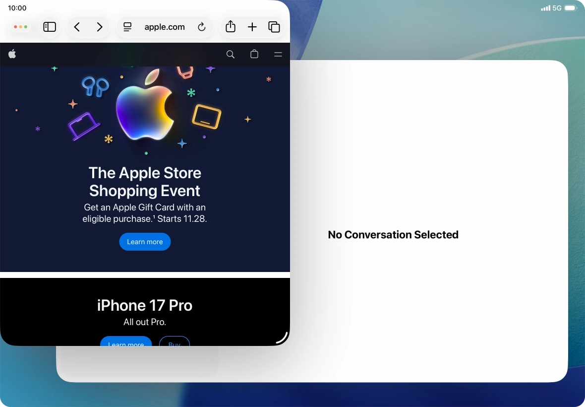 To adjust the size of the application window, press and drag the adjust size icon. To adjust the size of the application window, press and drag the adjust size icon.