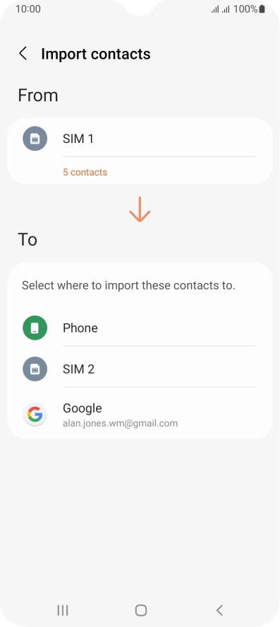 Press Phone.