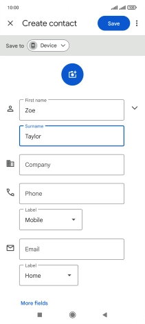 Press Phone and key in the required phone number. Press Phone and key in the required phone number.