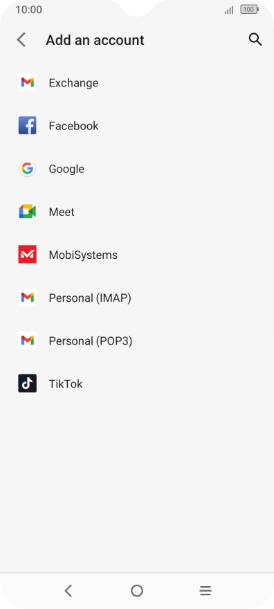 Press Google. Press Google.