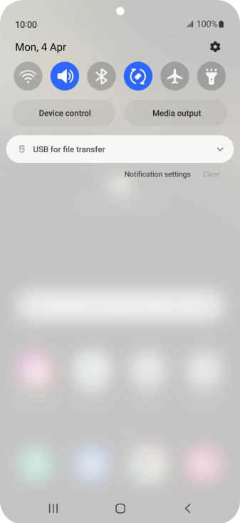 Press the drop down list.