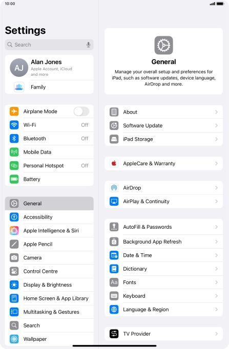 Press Home Screen & App Library.