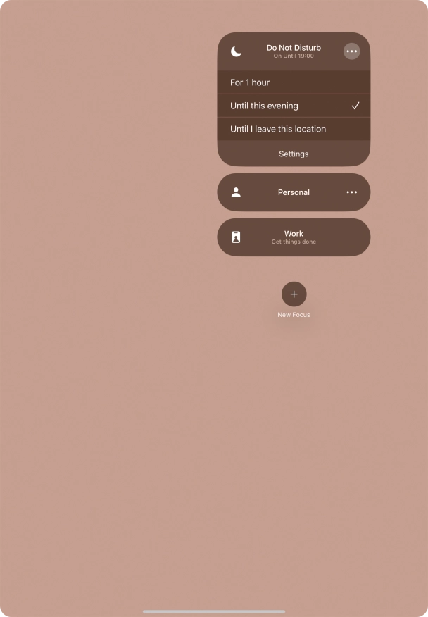 Slide your finger upwards starting from the bottom of the screen to return to the home screen.