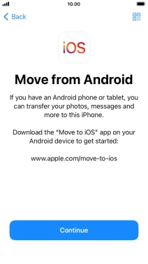 To transfer content to your phone, you need to install the app To transfer content to your phone, you need to install the app