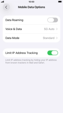 Press Voice & Data.