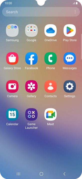 Press Samsung.