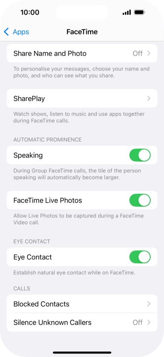 Press SharePlay.
