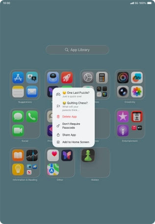Press Don't Require Passcode. Press Don't Require Passcode.