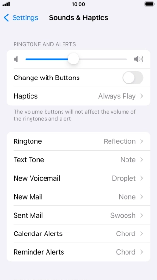 Press Ringtone.