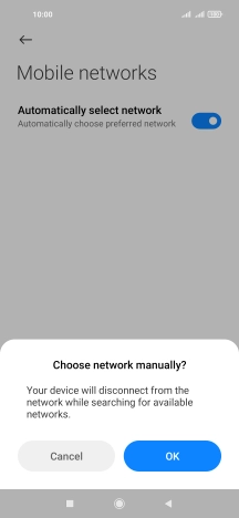Press OK. Press OK.