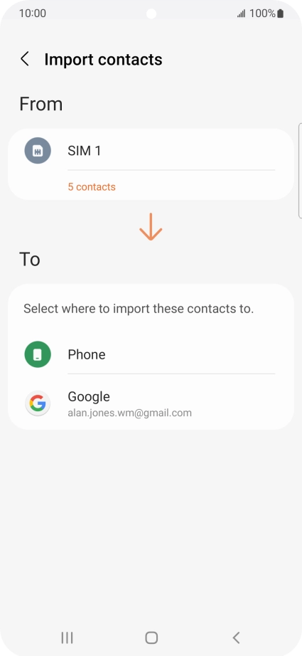 Press Phone.