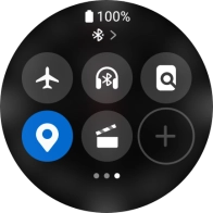 Press the find my phone icon to send a signal to your phone. Press the find my phone icon to send a signal to your phone.