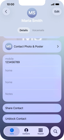 Slide your finger upwards starting from the bottom of the screen to return to the home screen.