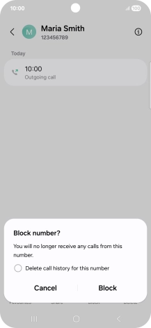 Press Block.