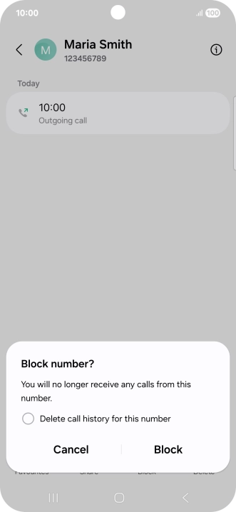 Press Block.