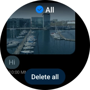 Press Delete all.