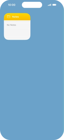 Press and hold the required Widget Stack.