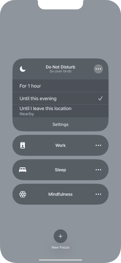 Slide your finger upwards starting from the bottom of the screen to return to the home screen.