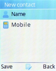 Select Name.