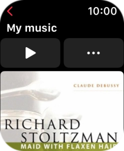 Press the play icon to start the playback. Press the play icon to start the playback.
