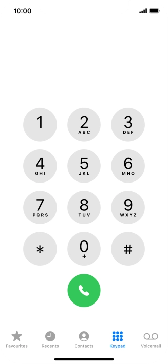 Press Recents.