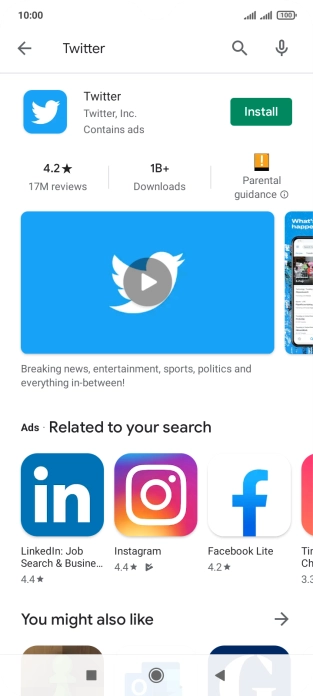 Press Twitter.