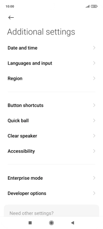 Press Languages and input.